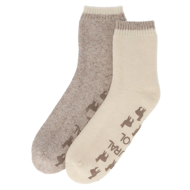 Step into a world of warmth and eco-conscious luxury with our sustainable alpaca house socks. Made from high-quality, ethically sourced alpaca wool, these socks provide exceptional comfort while being kind to the environment. Perfect for cozying up at home or gifting to a loved one, these socks are a must-have for those who prioritize sustainability without sacrificing comfort.