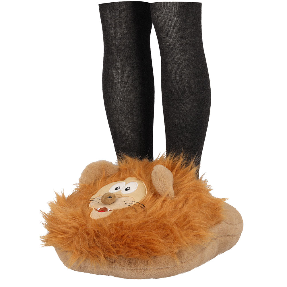 Plush Lion Slippers Warm, Cozy, and Playful, The Perfect Gift and Ideal for Everyday Comfort. For what to do against cold feet.