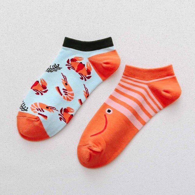 Ankle Sock Shrimp