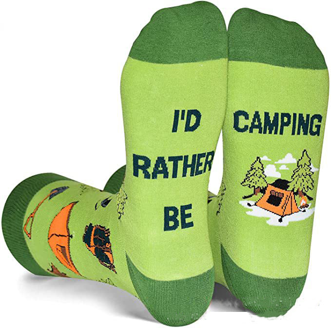 Happy Sock Camping