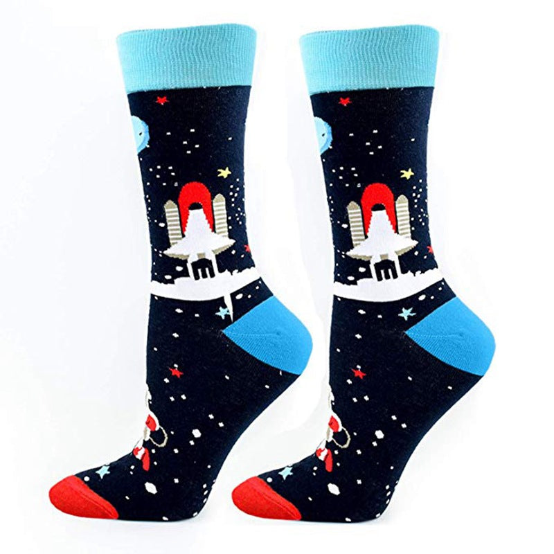 Happy Sock Spaceship